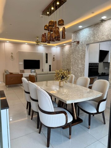 Team Area in 3 BHK Apartment at Sobha HRC Pristine, Jakkuru – for Rent