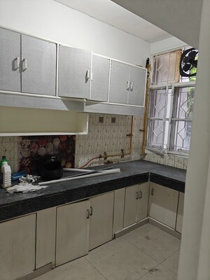 Kitchen in 3 BHK Apartment at Panchmahal Apartments, Ip Extension – for Rent
