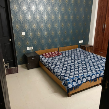 Bedroom in 3 BHK Apartment at The Crescent, Sector 50 – for Rent