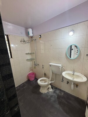 Bathroom in 3 BHK Independent House at Greater Kailash – for Rent