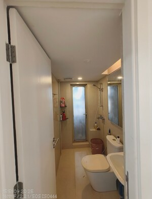 Building Lobby in 1 BHK Apartment at Thane West – for Rent