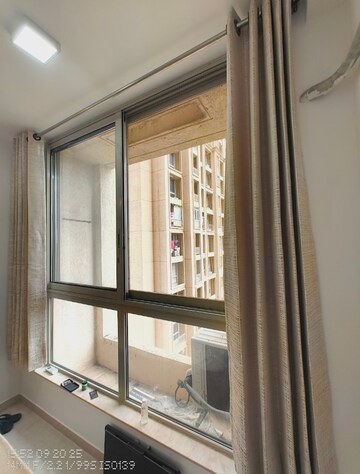 Building Lobby in 1 BHK Apartment at Thane West – for Rent