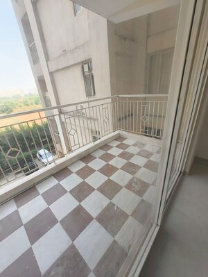 Balcony in 1 BHK Apartment at Shree Vardhman Green Court, Sector 90 – for Rent