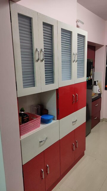 Kitchen in 2.5 BHK Apartment at Runwal Garden City, Balkum Pada – for Sale