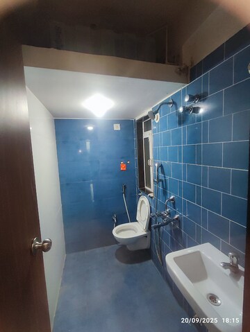 Bathroom in 1 BHK Apartment at SB Blu Pearl, Virar West – for Rent