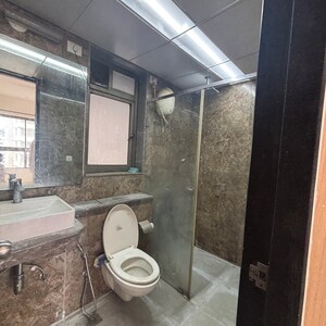 Bathroom in 2 BHK Apartment at L&T Emerald Isle, Budhia Jadhav Wadi – for Rent