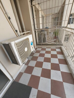 Balcony in 1 BHK Apartment at Shree Vardhman Green Court, Sector 90 – for Rent