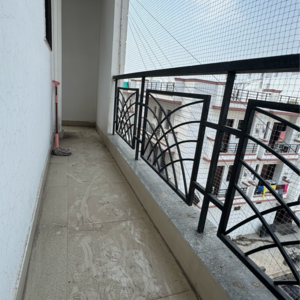 Balcony in 1 BHK Builder Floor at Palm Residency Chhatarpur, Rajpur Khurd Extension – for Rent