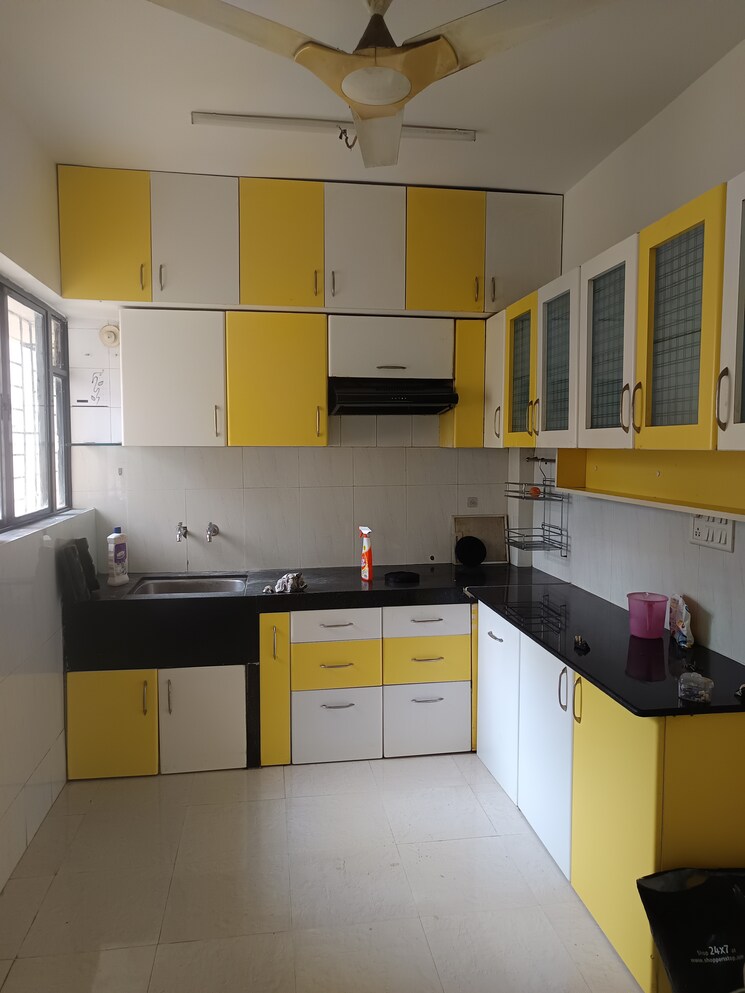 Kitchen, spring-dales 2 Bedroom 980 Sq.Ft. Apartment In Kharadi Pune 9246294