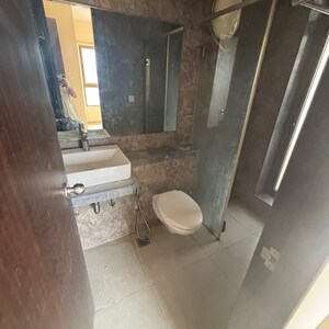 Bathroom in 2 BHK Apartment at L&T Emerald Isle, Budhia Jadhav Wadi – for Rent