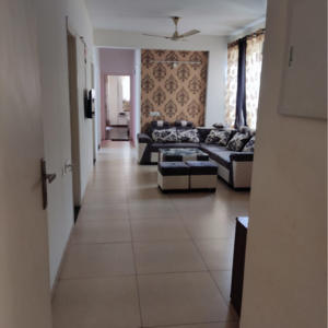 Living Room in 3 BHK Apartment at International Airport Road – for Rent
