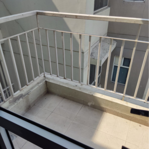 Balcony in 3 BHK Apartment at International Airport Road – for Rent