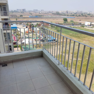 Balcony in 3 BHK Apartment at International Airport Road – for Rent