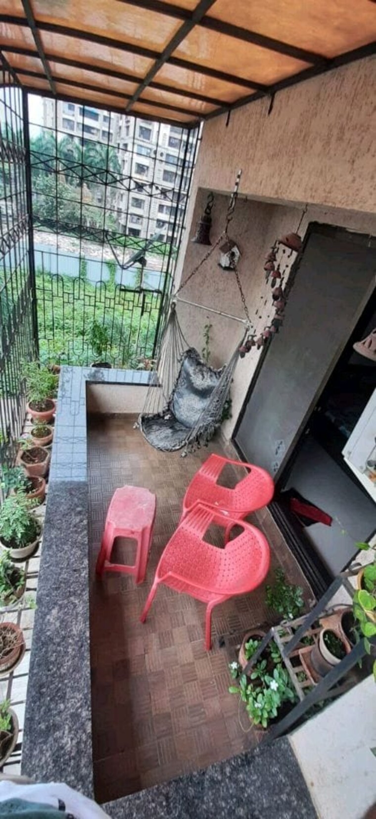 Balcony, konark-solitaire 3 Bedroom 1100 Sq.Ft. Apartment In Kalyan West Thane 9246397