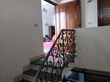 Staircase in 2 BHK Builder Floor at Green Park Extension – for Rent