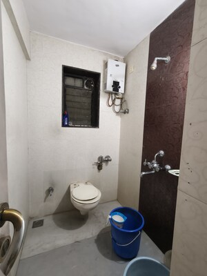 Bathroom in 2 BHK Apartment at Eden Woods complex, Manpada – for Sale