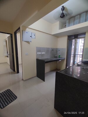 Kitchen in 1 BHK Apartment at Rustomjee Avenue L1, Virar West – for Rent