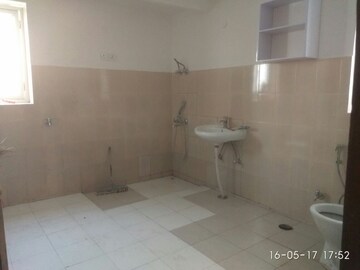Bathroom in 3 BHK Builder Floor at Green Park Extension – for Rent