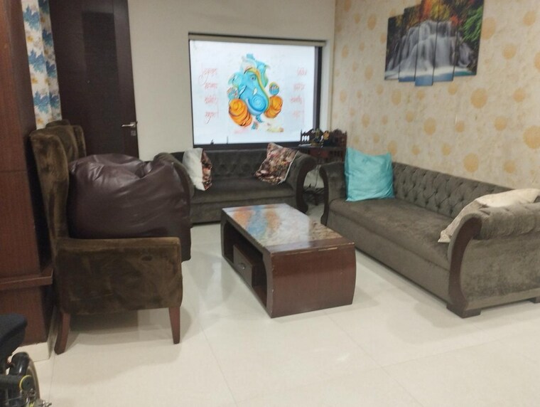 Living Room, dlf-cyber-city 2 Bedroom 300 Sq.Ft. Builder Floor In Sector 24 Gurgaon 9246411