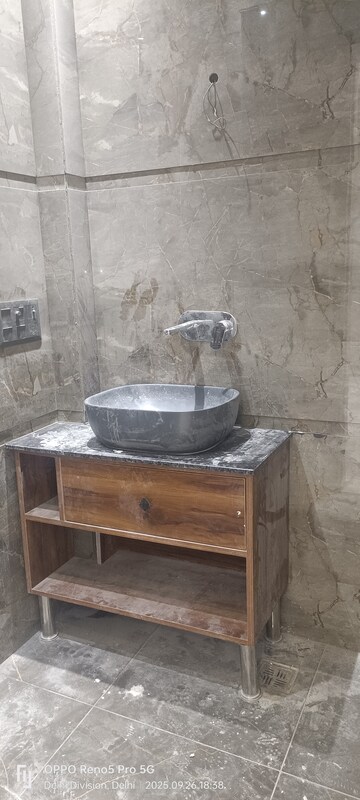 Bathroom in 3 BHK Builder Floor at Janakpuri – for Sale