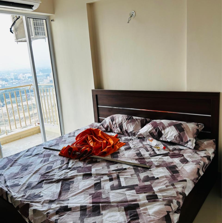 Bedroom, wave-dream-homes 1 Bedroom 578 Sq.Ft. Apartment In Ram Nagar Ghaziabad 9246556