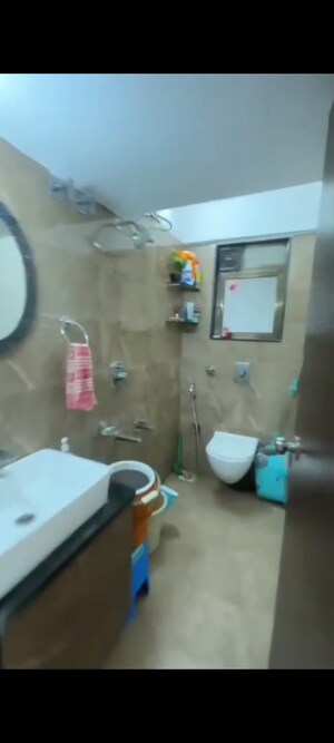 Bathroom in 2 BHK Apartment at Vinay Nagar CHS, Mira Road – for Sale
