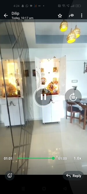 Kitchen in 2 BHK Apartment at Vinay Nagar CHS, Mira Road – for Sale