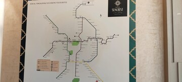 3 BHK Apartment – Map Location View at Prestige Suncrest, Electronic City - for Sale