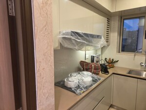 Kitchen in 1.5 BHK Apartment at Chandiwala Pearl Heaven, Andheri East – for Rent