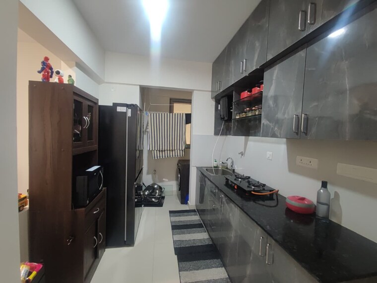 Kitchen, raja-ritz-avenue 3 Bedroom 1500 Sq.Ft. Apartment In Hoodi Bangalore 9246867