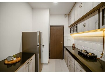 Kitchen in 3 BHK Apartment at Meenaxi Towers, Gokuldham Colony – for Rent