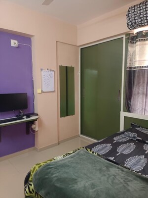 Master Bedroom in 1 BHK Apartment at Vivaan Elementos, Zundal – for Rent