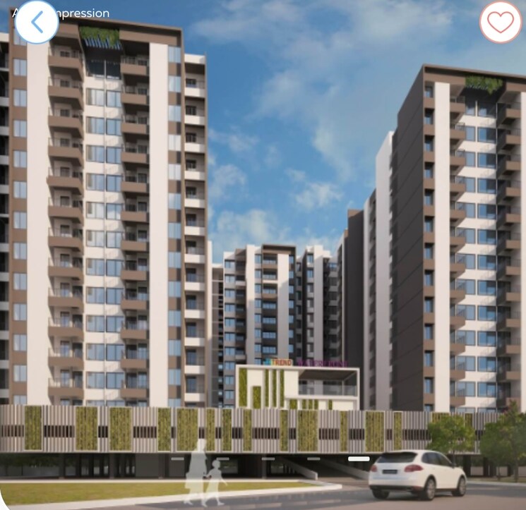 Exterior View, saheel-itrend-waterfront 2 Bedroom 628 Sq.Ft. Apartment In Ravet Pune 9246901