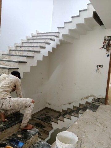 Staircase in 3 BHK Villa at Ab Bypass Road – for Sale