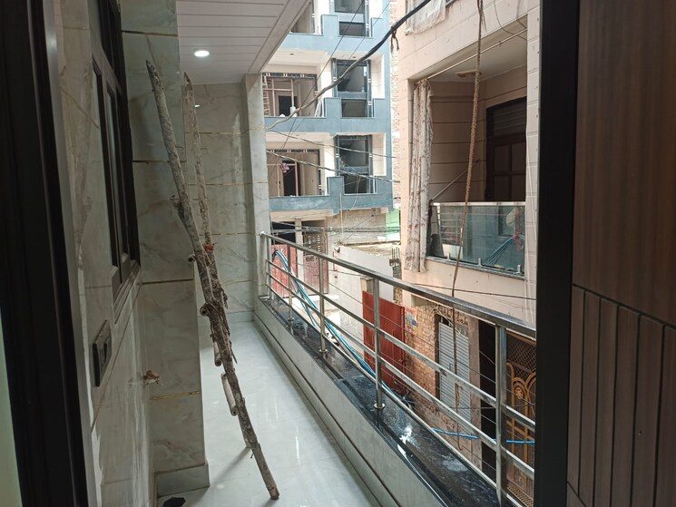 Balcony, burari 3 Bedroom 810 Sq.Ft. Builder Floor In Burari Delhi 9246982