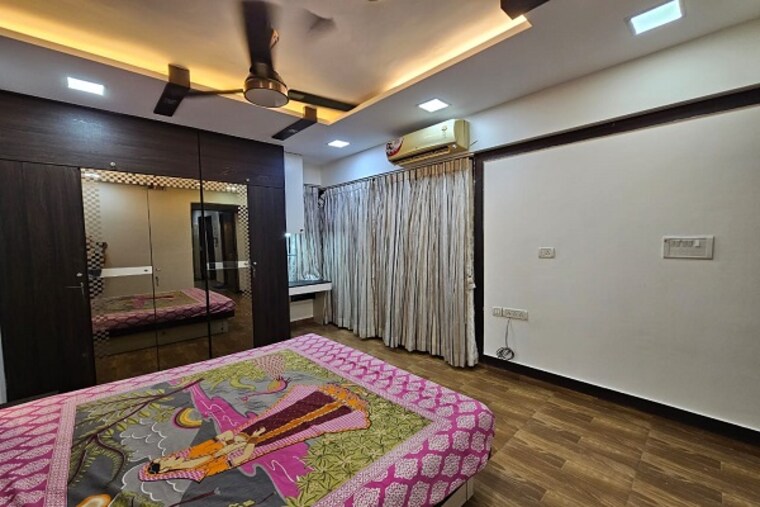 Bedroom, mahindra-splendour 2.5 Bedroom 900 Sq.Ft. Apartment In Bhandup West Mumbai 9246912