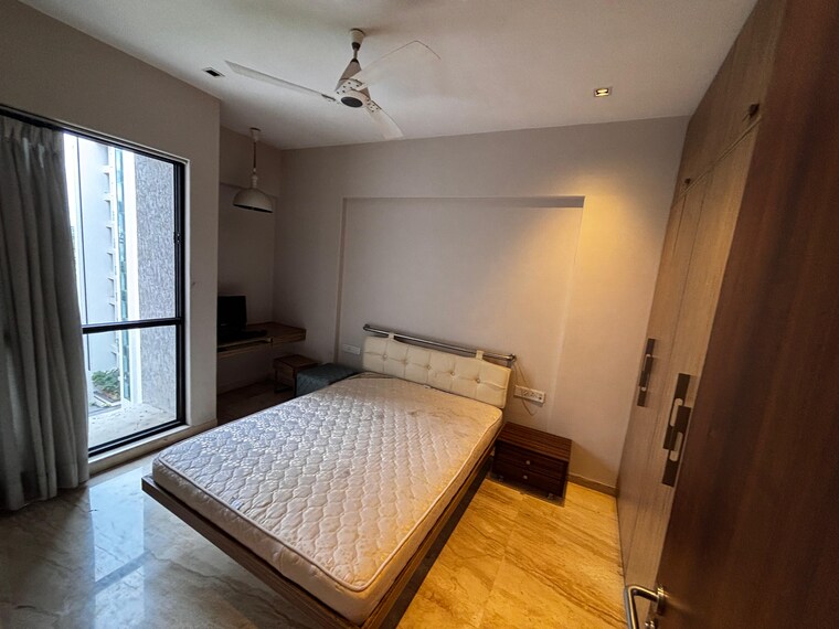 Bedroom, lunkad-sky-vie 3 Bedroom 1650 Sq.Ft. Apartment In Viman Nagar Pune 9247047