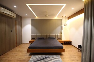 Living Room in 4 BHK Apartment at SU Crimson Palace, New City Light – for Sale