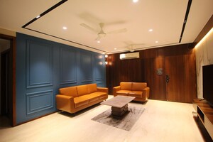 Living Room in 4 BHK Apartment at SU Crimson Palace, New City Light – for Sale