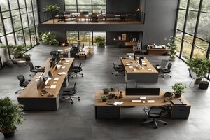 Living Room in  Office Space at Goel Ganga Trueno, Viman Nagar – for Rent