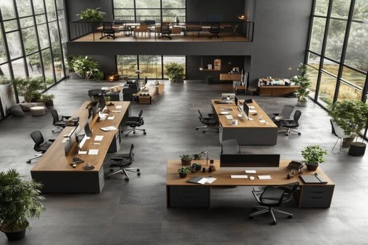 Living Room, goel-ganga-trueno Commercial Office Space 3480 Sq.Ft. In Viman Nagar Pune 9247096