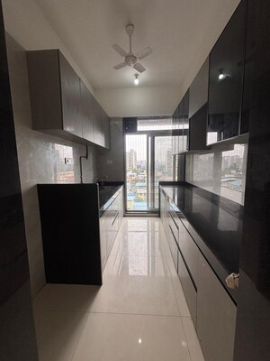 Kitchen in 3 BHK Apartment at Tricity Eros, Kharghar – for Rent