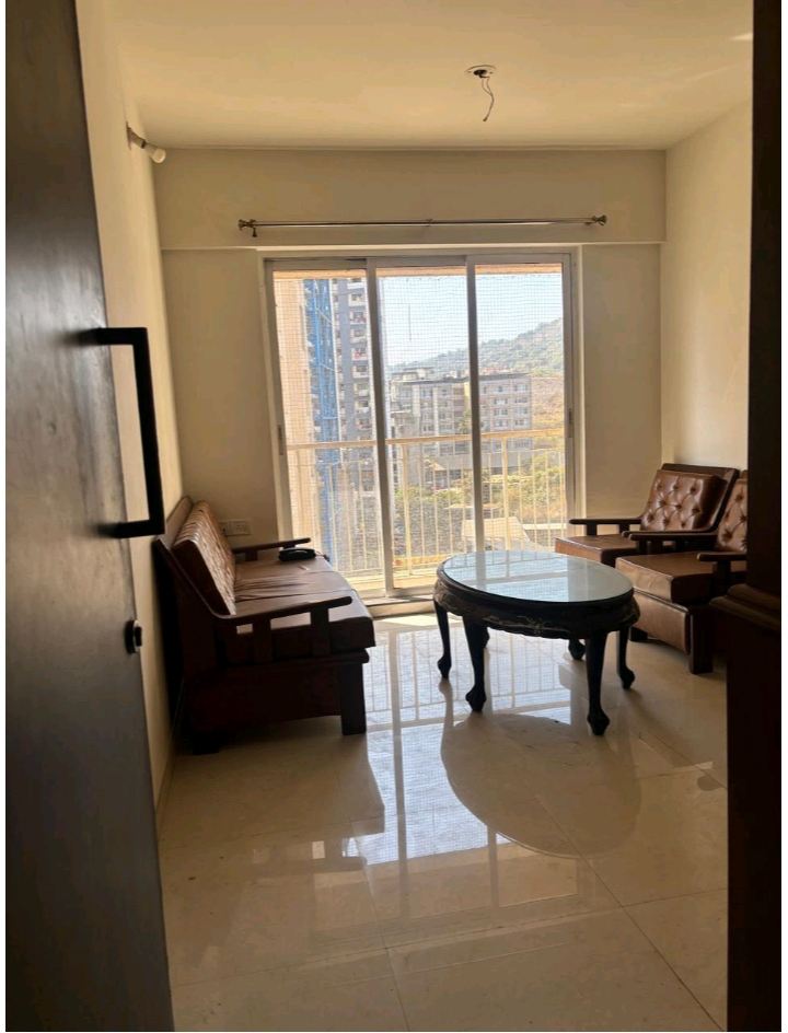 2 BHK + Pooja Room Apartment For Rent in Sheth Vasant Lawns