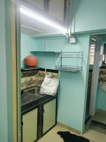 Kitchen in 1 BHK Apartment at Mhada Bombay Dyeing Mill, Wadala – for Rent