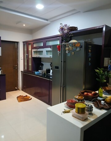 Living Room in 4 BHK Apartment at Cannon Dale, Kokapet – for Rent