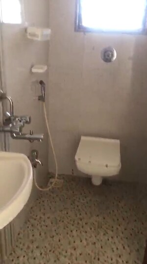 Bathroom in 1 BHK Apartment at Shraddha Avenue, Goregaon West – for Rent