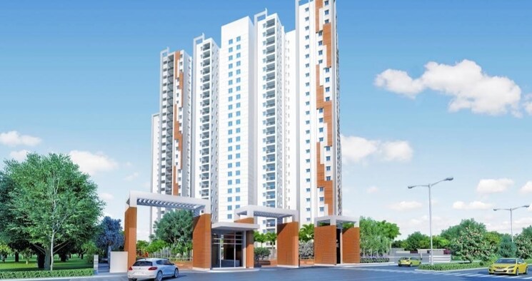Exterior View, my-home-krishe 3 Bedroom 2780 Sq.Ft. Apartment In Financial District Hyderabad 9247483