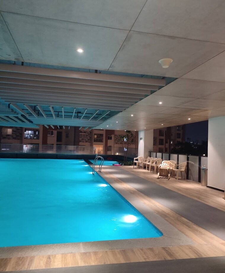 Swimming Pool, my-home-krishe 3 Bedroom 2780 Sq.Ft. Apartment In Financial District Hyderabad 9247483