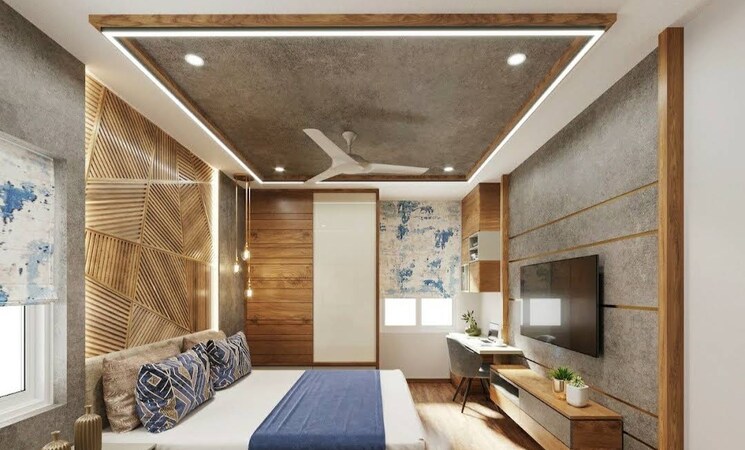 Kitchen, my-home-krishe 3 Bedroom 2780 Sq.Ft. Apartment In Financial District Hyderabad 9247483