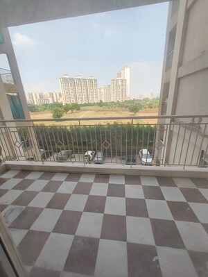 Balcony in 1 BHK Apartment at Shree Vardhman Green Court, Sector 90 – for Rent